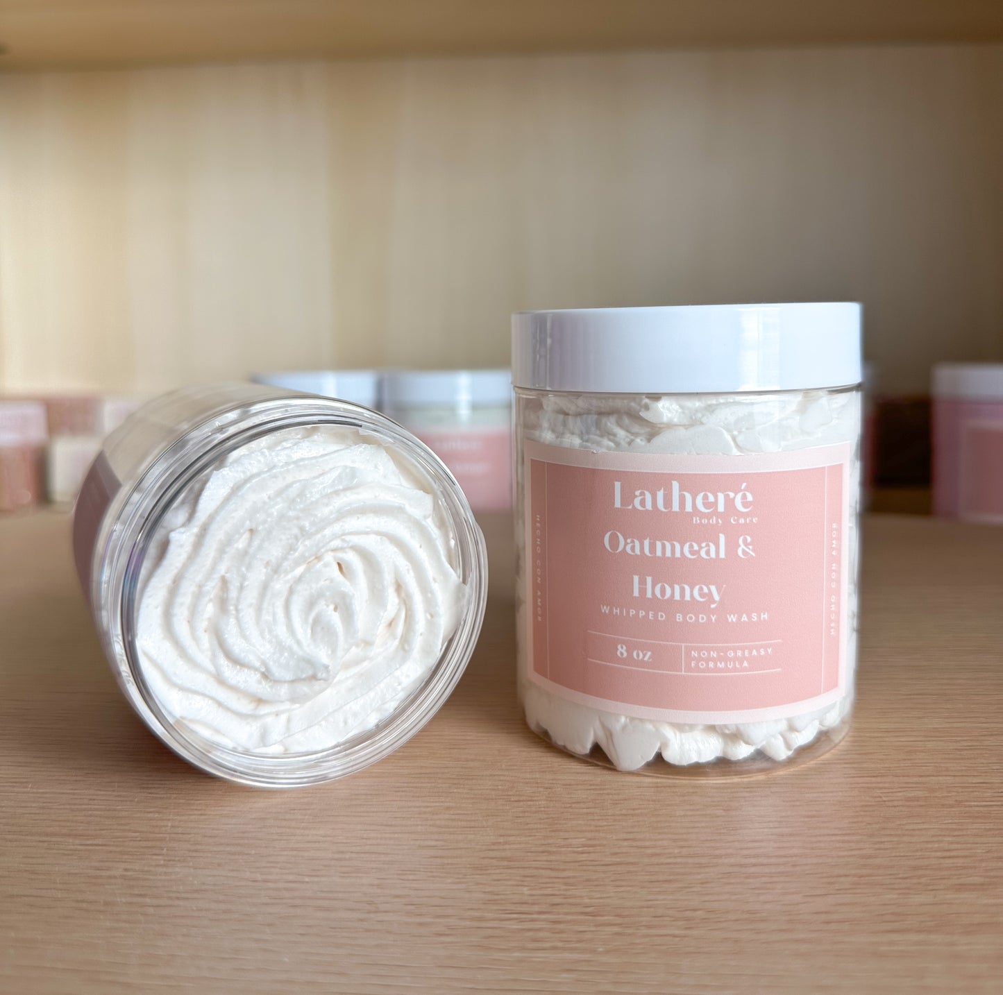Oatmeal & Honey Whipped Body Wash