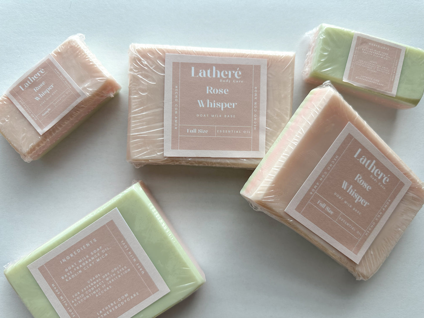 Rose Whisper Soap | Made with Fragrance Oil