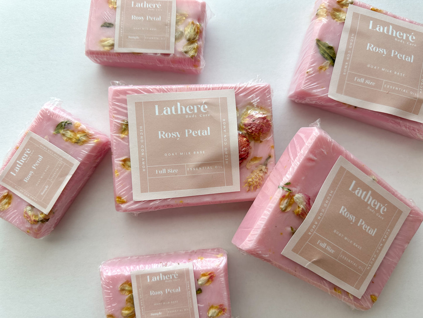 Rosy Petal Soap | Made with Fragrance Oil