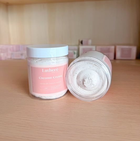 Coconut Cream Foaming Sugar Scrub