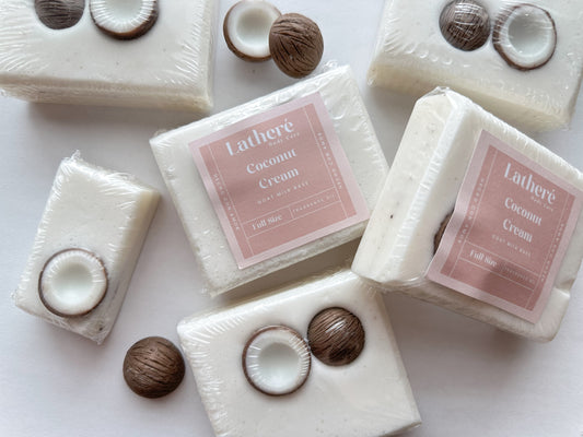 Coconut Cream Soap | made with Fragrance oil