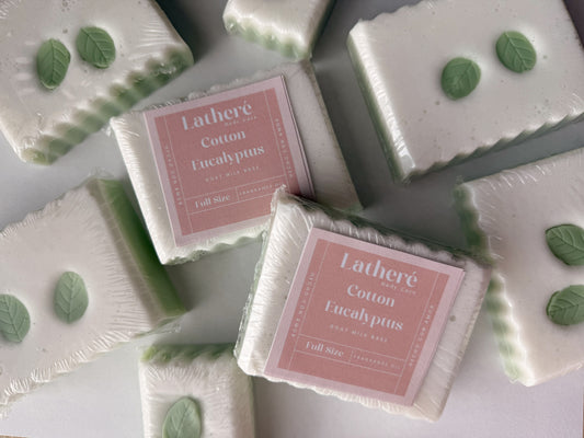 Cotton Eucalyptus Soap