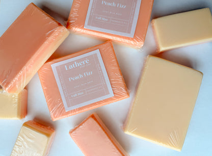 Peach Fizz Soap | made with Fragrance oil