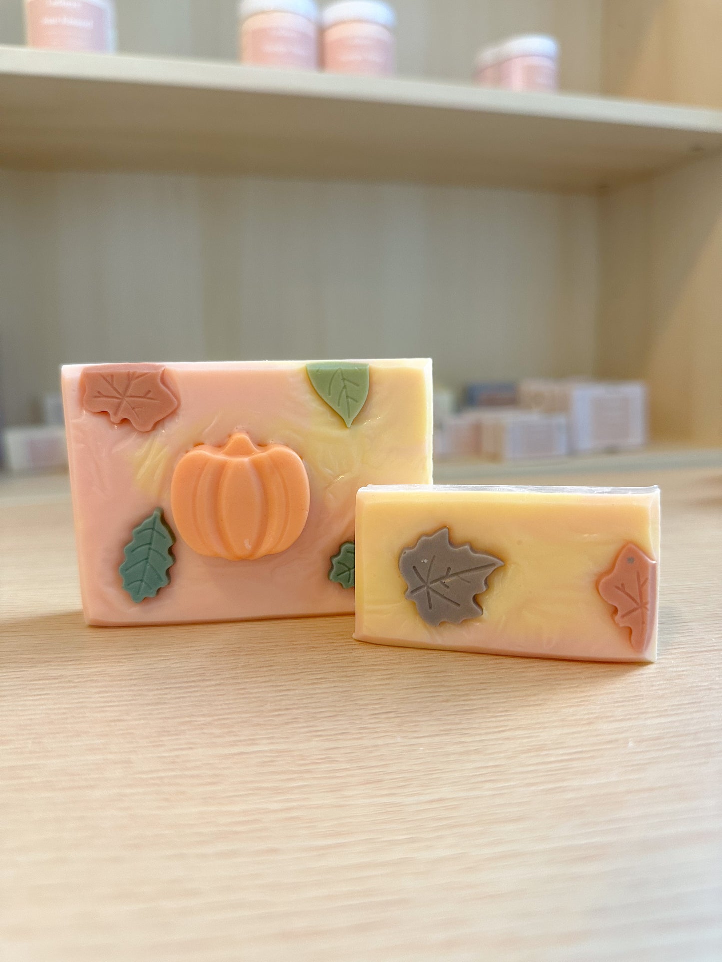 Pumpkin Spice Soap | Made with Fragrance Oil