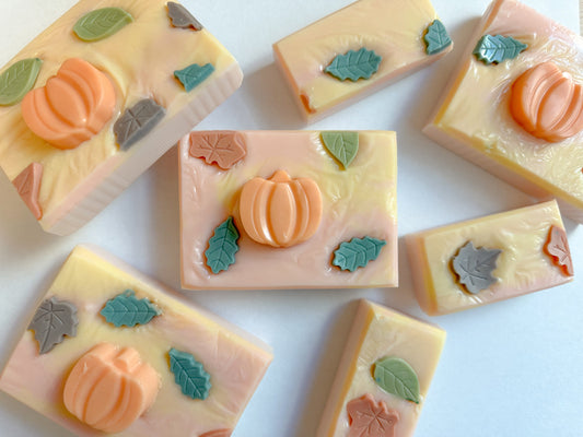 Pumpkin Spice Soap | Made with Fragrance Oil