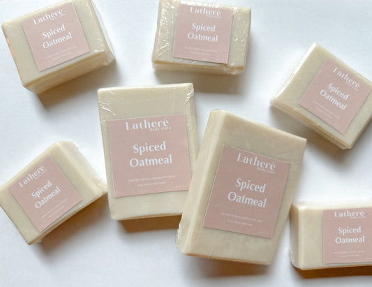 Spiced Oatmeal scented Soap | made with Fragrance oil