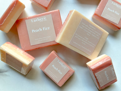 Peach Fizz Soap | made with Fragrance oil