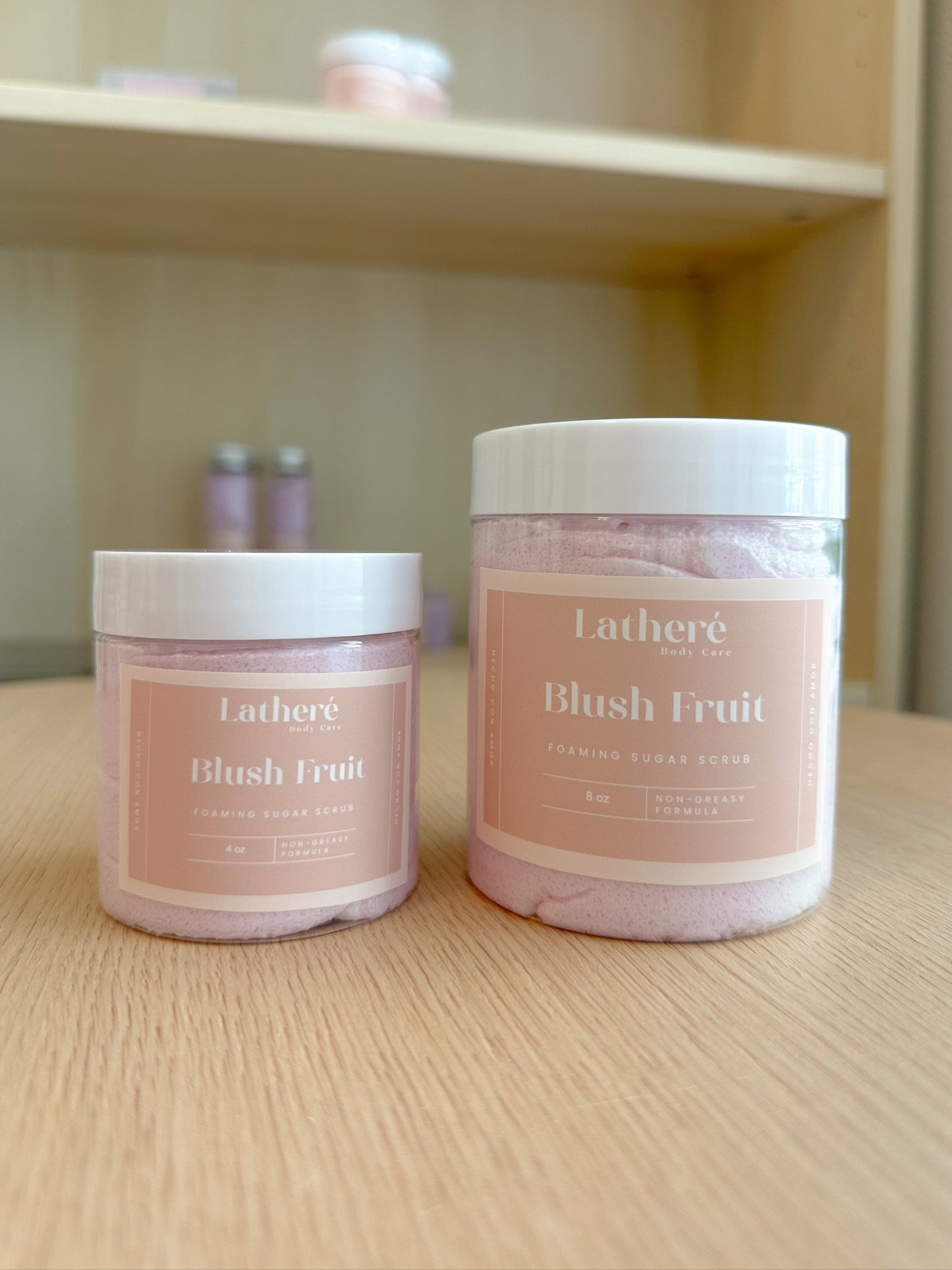 Blush Fruit Foaming Sugar Scrub