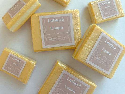 Lemon Soap | made with Essential oil